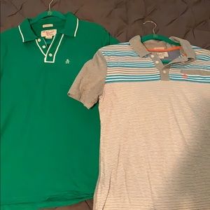 2 medium Original Penguin polos.